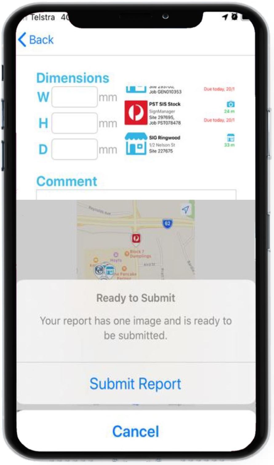 SignManager SignSpot App features