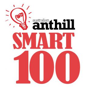 Anthill Smart 100 Award Badge